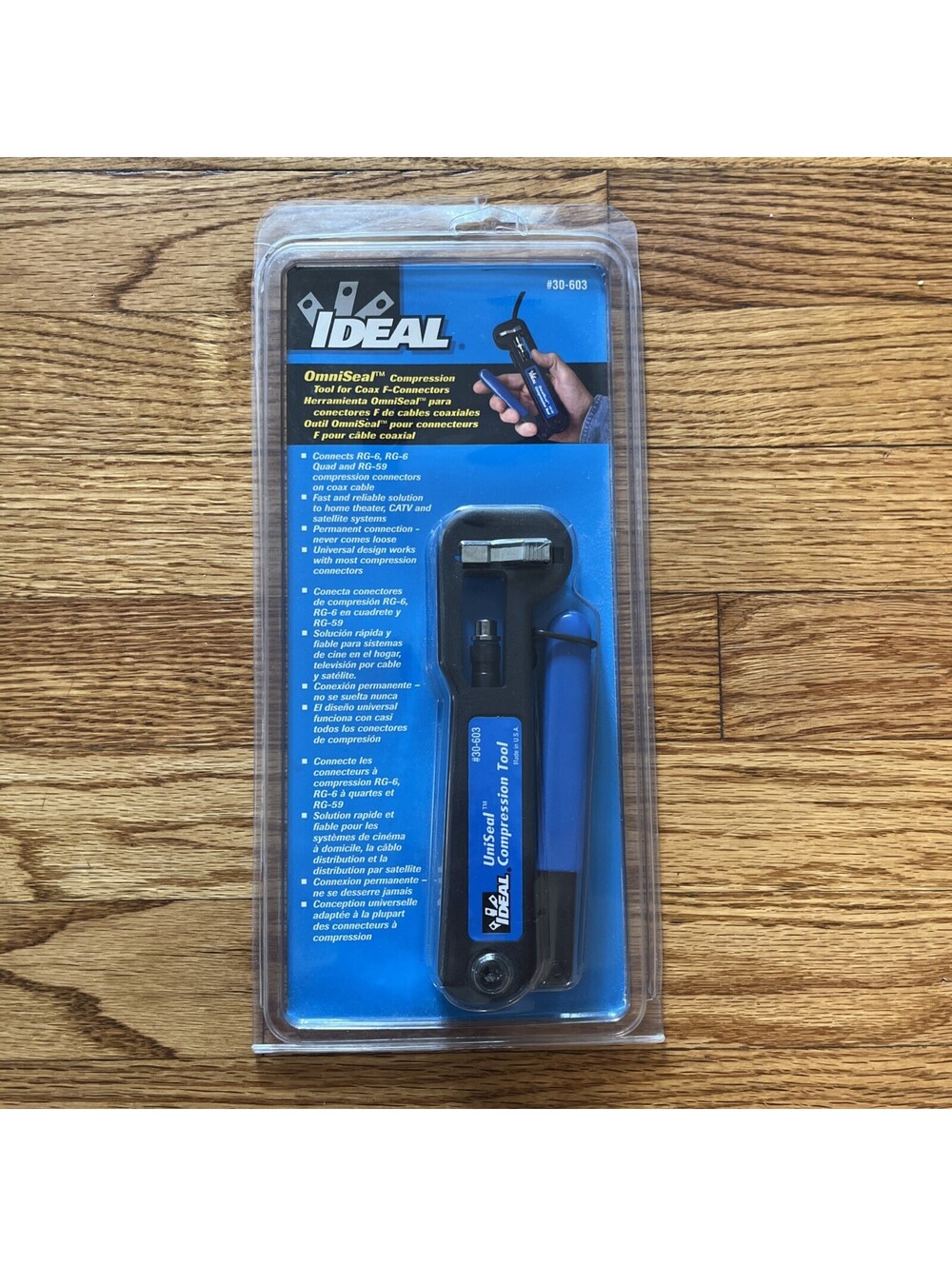 Ideal Omniseal Pro 30-603 Connector Compression Tool